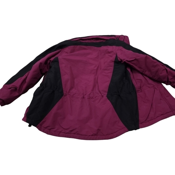 LL Bean Womens Hooded Winter Jacket Thinsulate Lite Loft Insulation MediumPurple - Picture 9 of 16